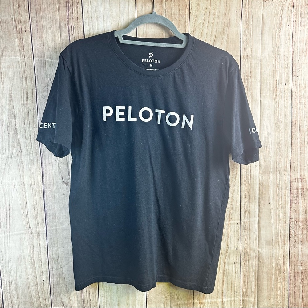 Peloton Century Men's Black T-Shirt